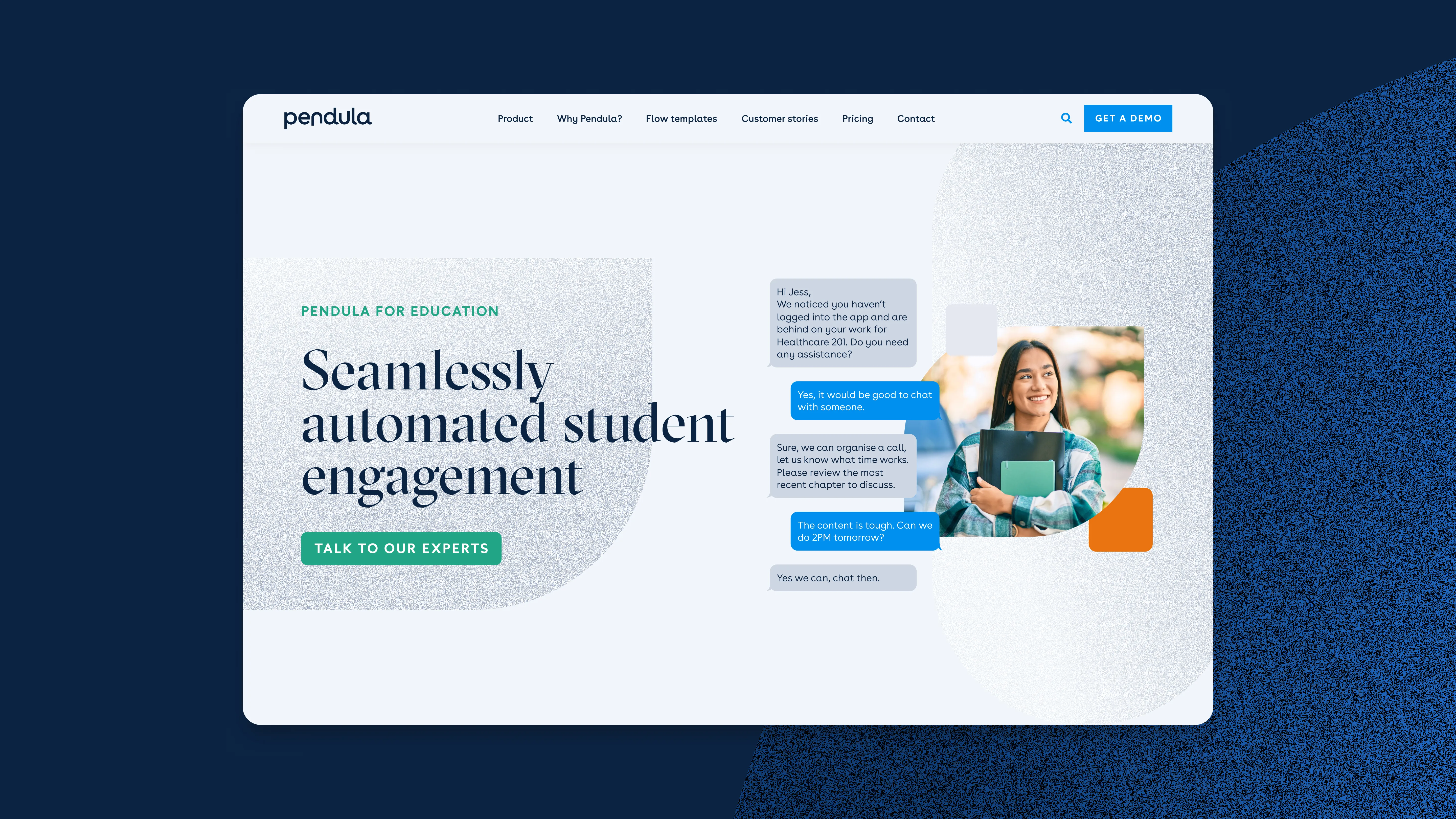Pendula education hero